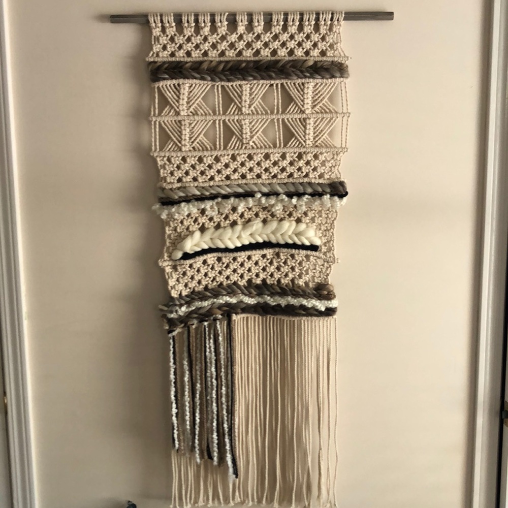Boho Macrame Wall Hanging